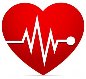 Heart affected by microwave radiation